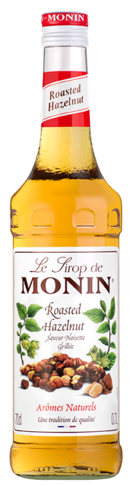 Monin - Sirop noisette grillée Monin 70 cL