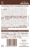 Le Sirop de MONIN Orange Spritz