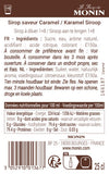 Le Sirop de MONIN Saveur Caramel