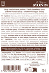 Le Sirop de MONIN Saveur Fraise Bonbon