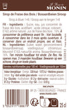 Le Sirop de MONIN Fraise des Bois