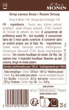 Le Sirop de MONIN Saveur Rose