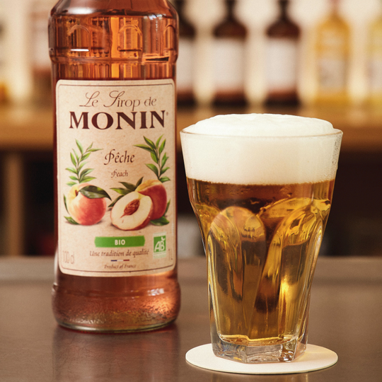 Bière Pêche Bio - Monin France