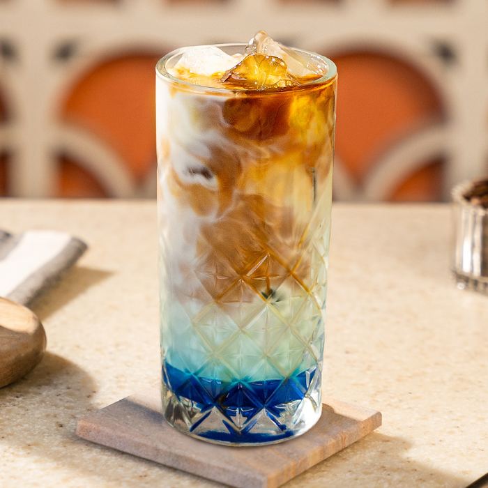 Blue Spanish Latte Glacé - Monin France