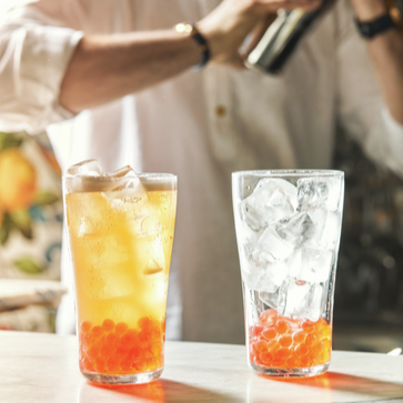 Bubble Tea Pêche et Fruits Rouges - Monin France