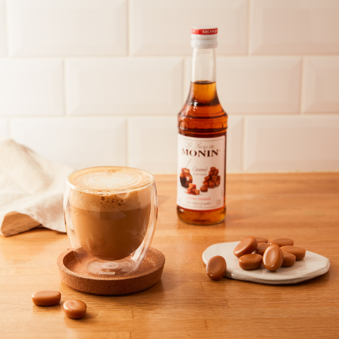 Cappuccino Caramel + bouteille - Monin France