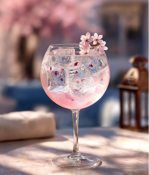 Cherry Blossom Gin & Tonic - Monin France