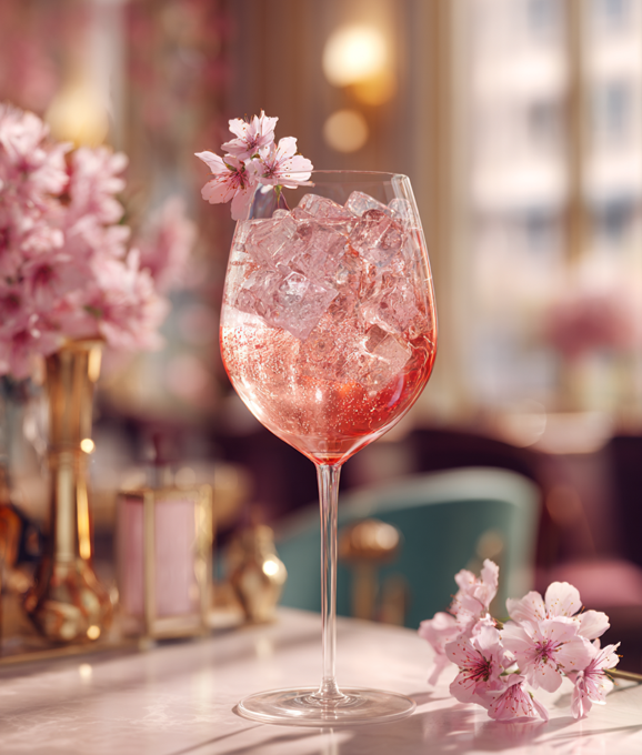 Cherry Blossom Lillet Tonic - Monin France