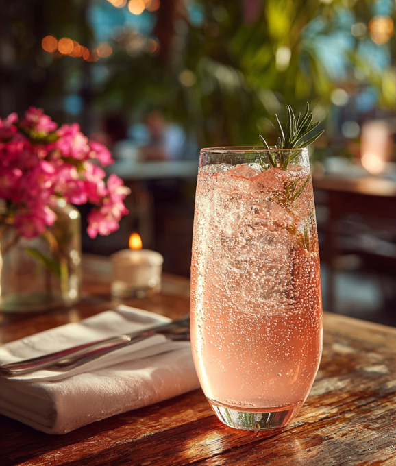 Cherry Blossom Peach-Apricot Fresh Soda - Monin France