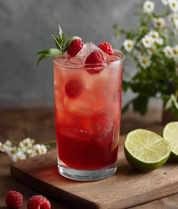 Cherry Blossom Raspberry Iced Tea - Monin France