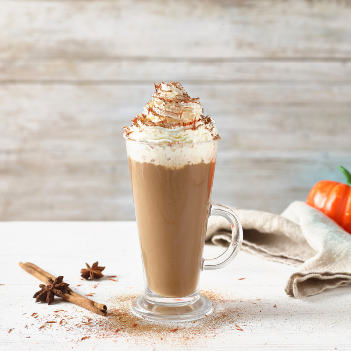 Chocolat Chaud Caramel Citrouille Epicée