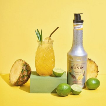Citronnade Ananas + bouteille - Monin France