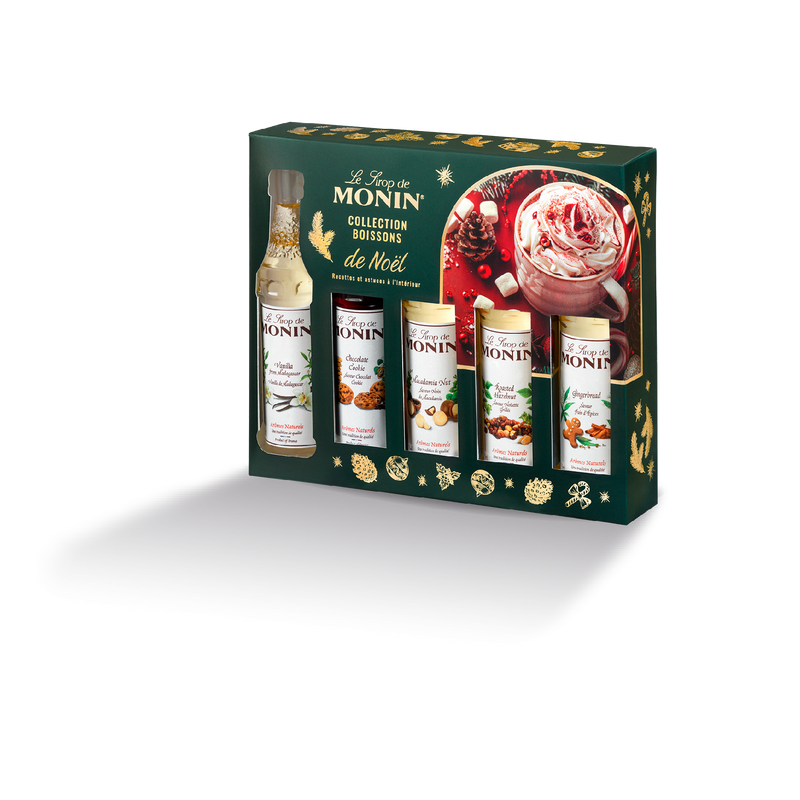 Coffret de Noël pour aromatiser vos Boissons Chaudes