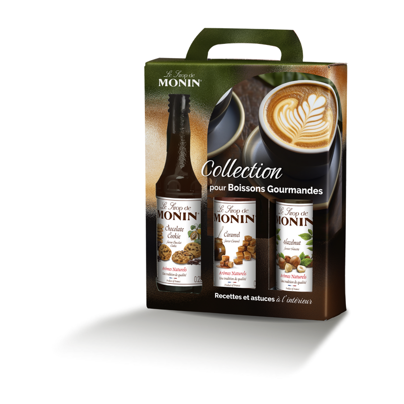 Coffret de Sirops pour Boissons Gourmandes - 3x25cl