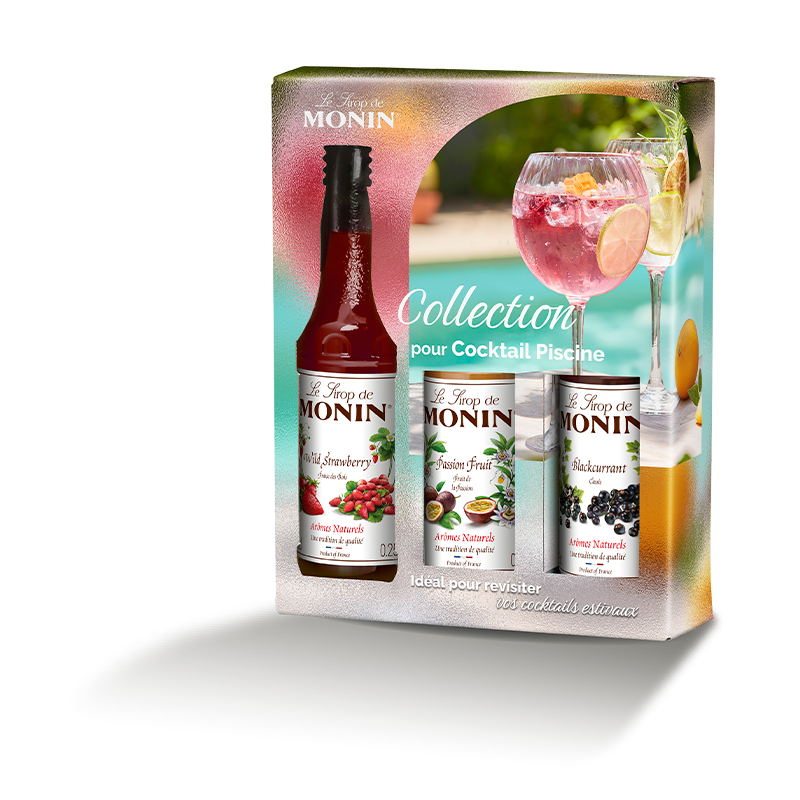 Coffret de Sirops pour Cocktails - 3x25cl