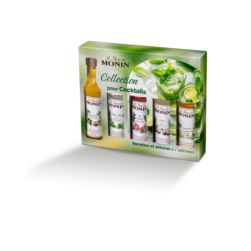 Coffret de Sirops pour Cocktails - 5x5cl