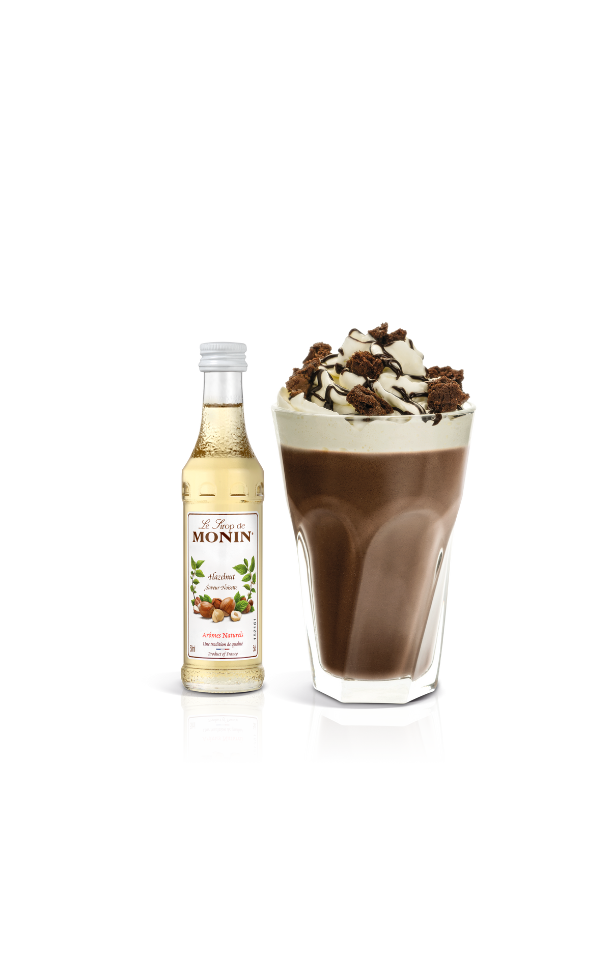 Chocolat chaud + bouteille noisette - Monin France