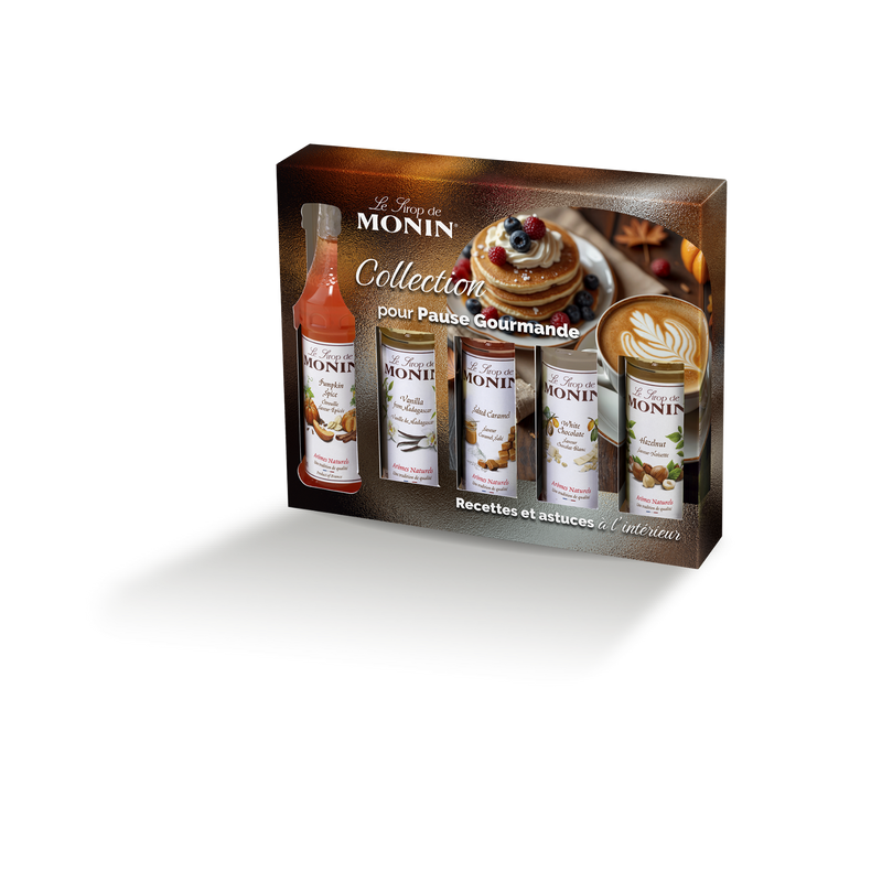 Coffret de Sirops pour Pause Gourmande - 5x5 cl