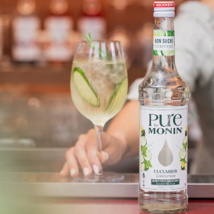 Fresh Soda Concombre Lavande - Monin France