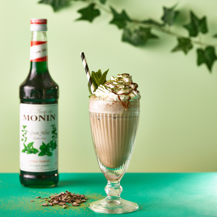 Frozen Banane et Menthe Verte + bouteille - Monin France