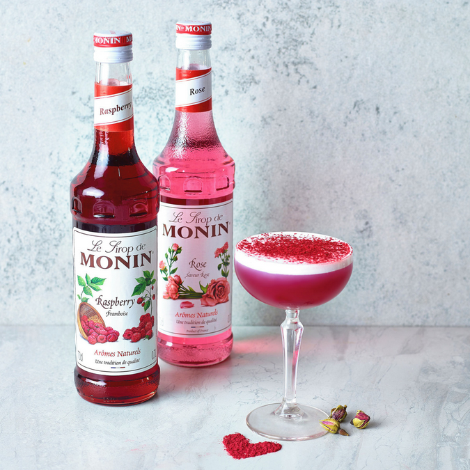 Gin Tonic Framboise Rose + bouteilles - Monin France