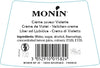La Liqueur de MONIN Crème de Violette 70cl (16%)