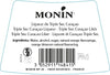 La Liqueur de MONIN Triple Sec Curaçao 70cl (38%)