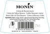 La Liqueur de MONIN Crème de Banane Jaune 70cl (20%)