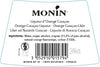 La Liqueur de MONIN Orange Curaçao 70cl (24%)