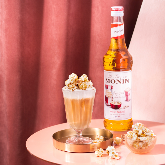 Latte Popcorn + bouteille - Monin France