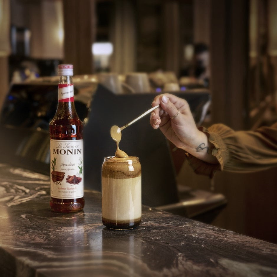 Latte Spéculoos + bouteille - Monin France