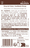 Le Sirop de MONIN Fraise