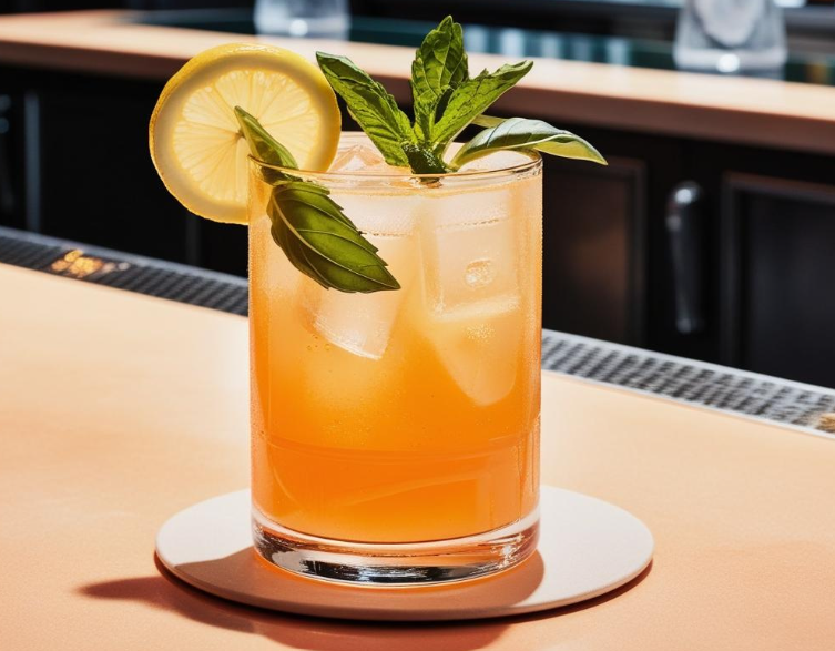 Limonade Abricot Basilic - Monin France