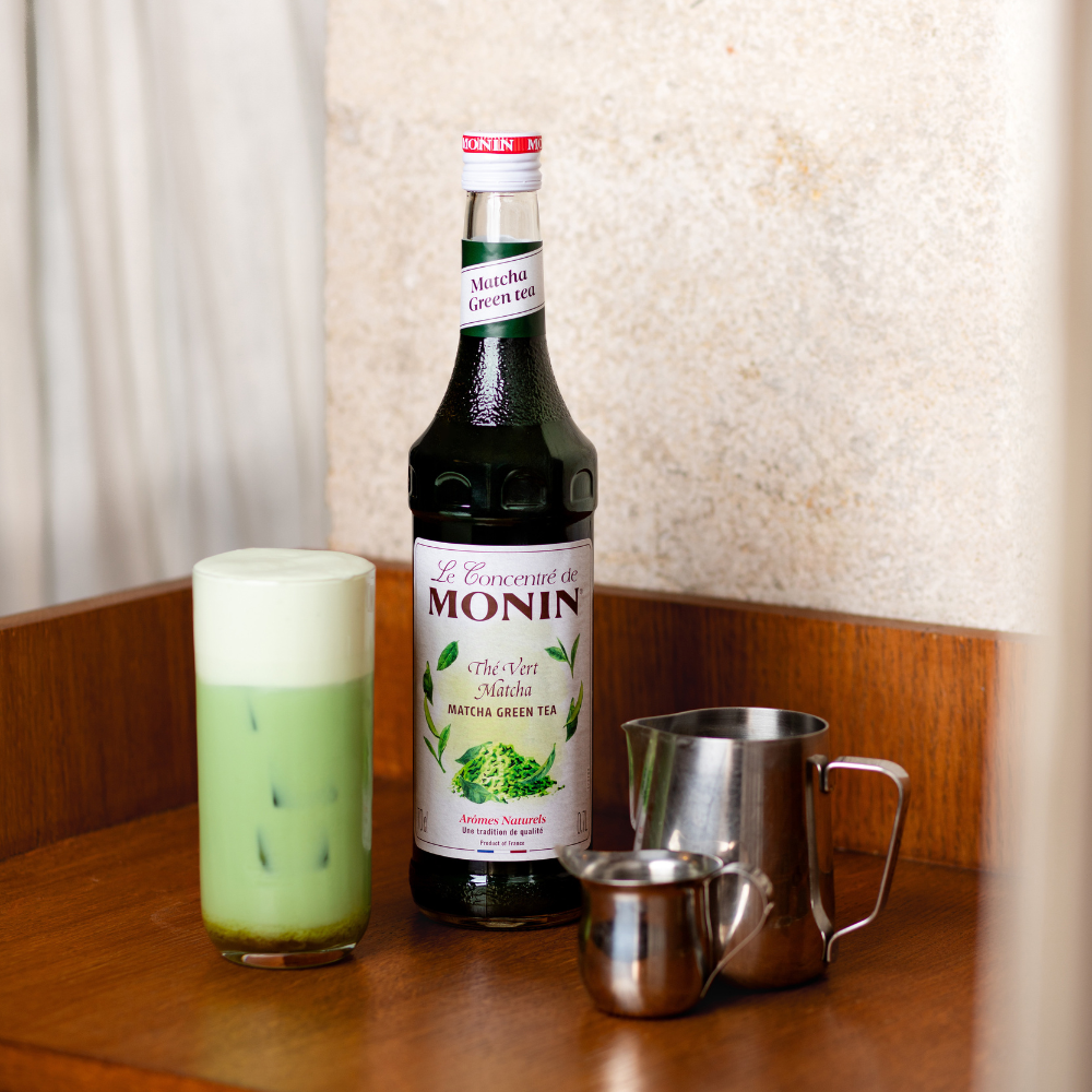 Mango Matcha Iced Latte - Monin France
