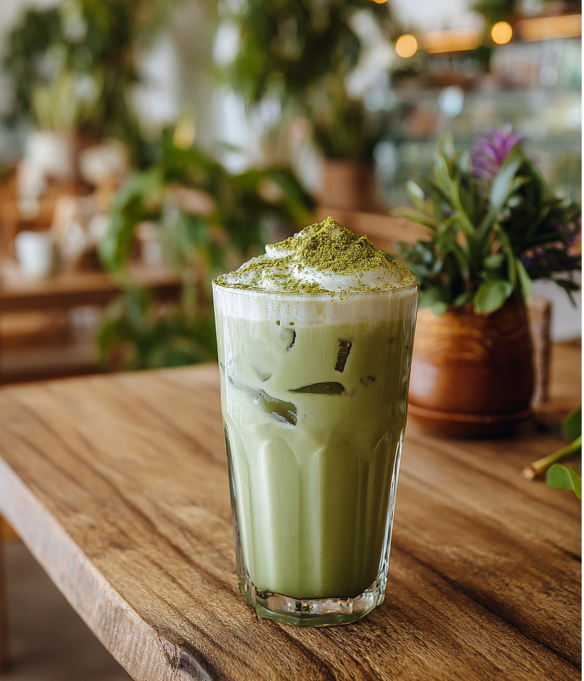 Matcha Iced Latte - Monin France