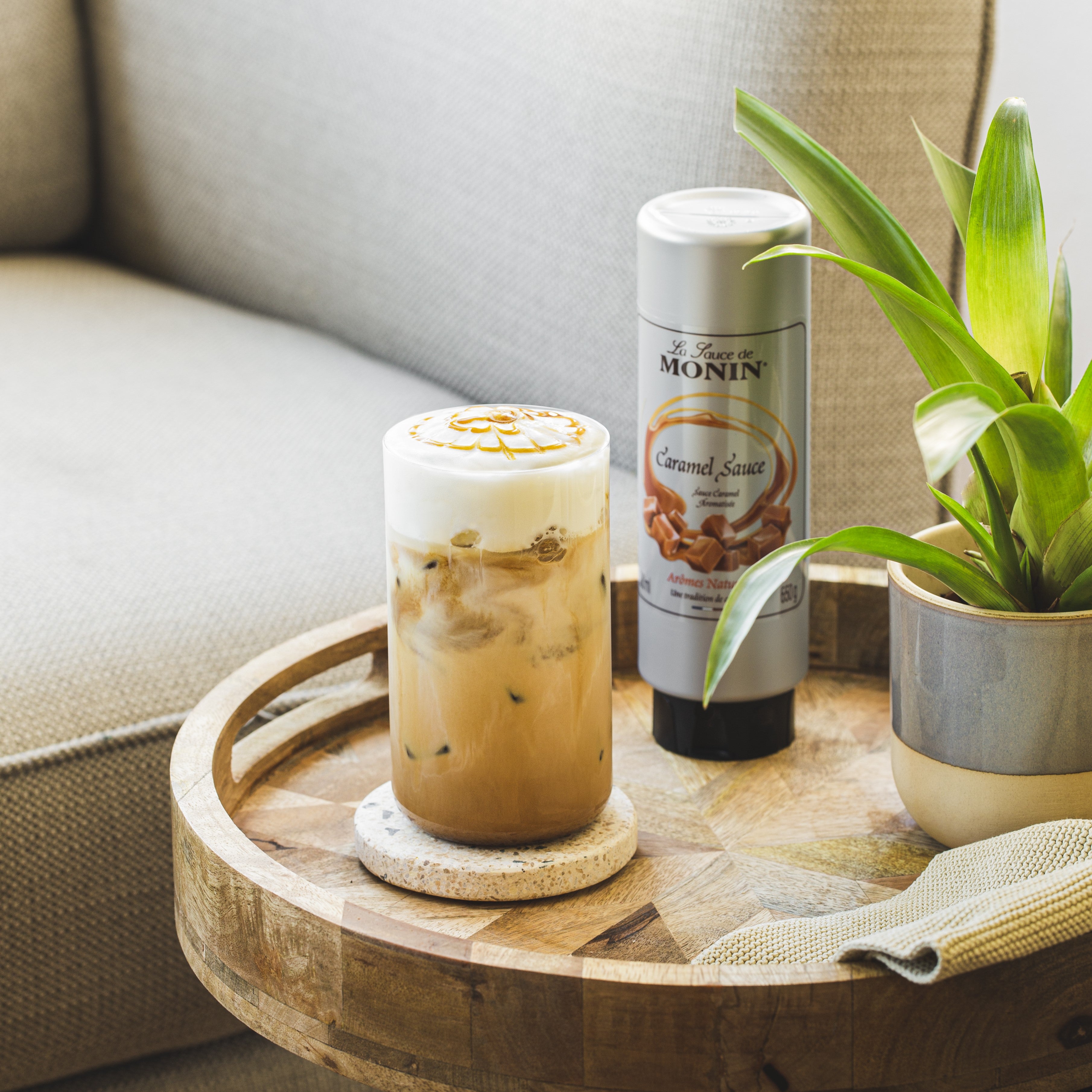 Milkshake Caramel Salé Brownie - Monin France