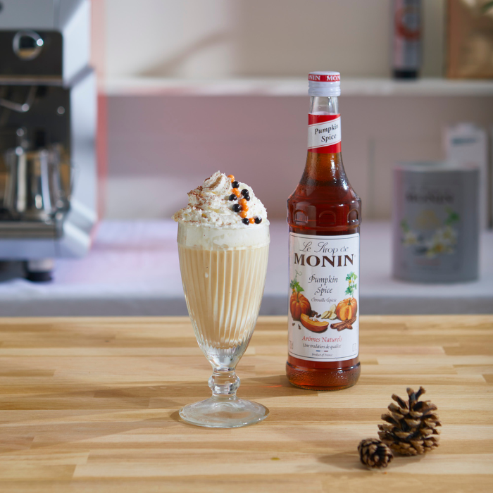 Mocha Blanc Glacé Citrouille Epicée - Monin France