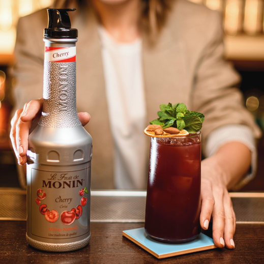 Mocktail Cerise Menthe Glaciale - Monin France