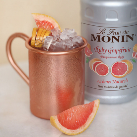 Moscow Mule Pamplemousse Ruby + bouteille - Monin France