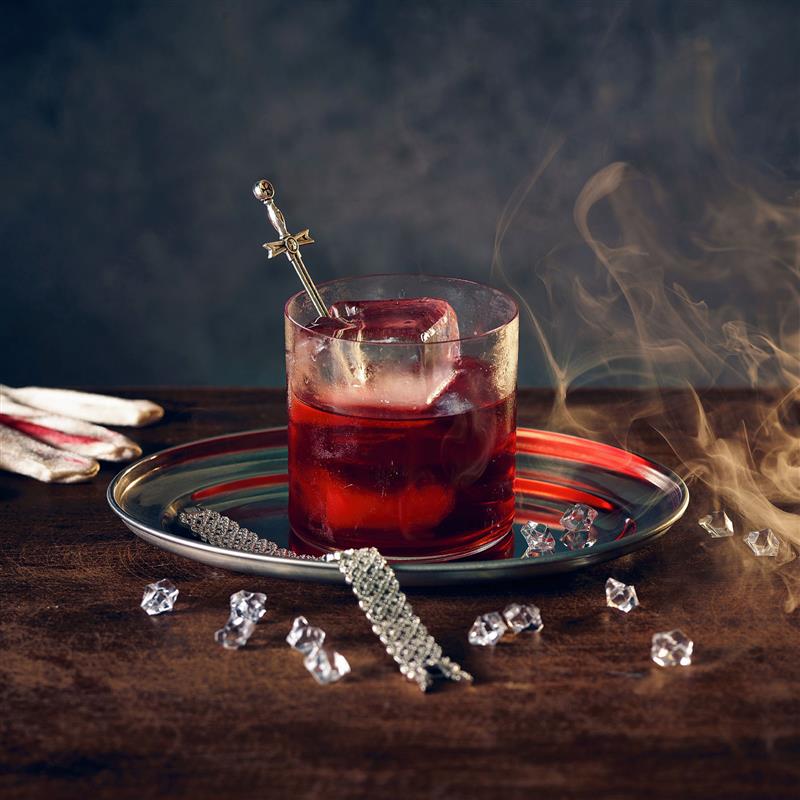 Negroni au sirop de Fruits Rouges, aromatisé aux Epices - Monin France