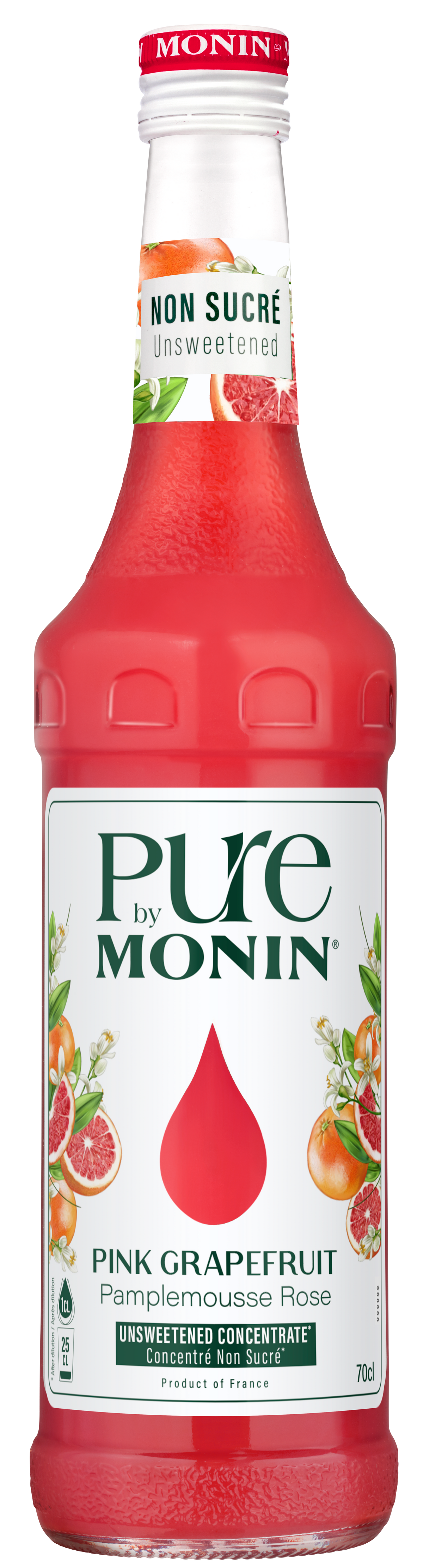 Pure by Monin Pamplemousse Rose