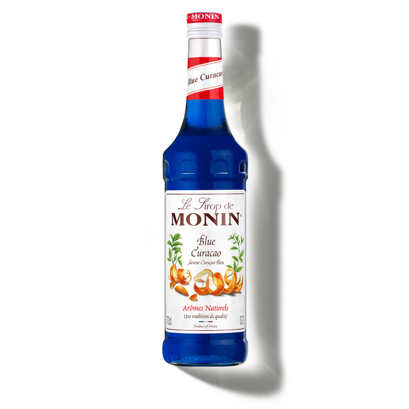 Le Sirop de MONIN Saveur Curaçao Bleu