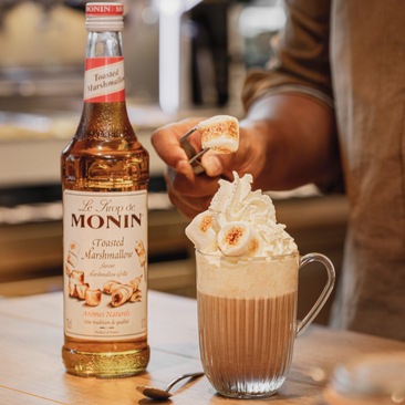 Chocolat chaud Marshmallow Grillé + bouteille - Monin France