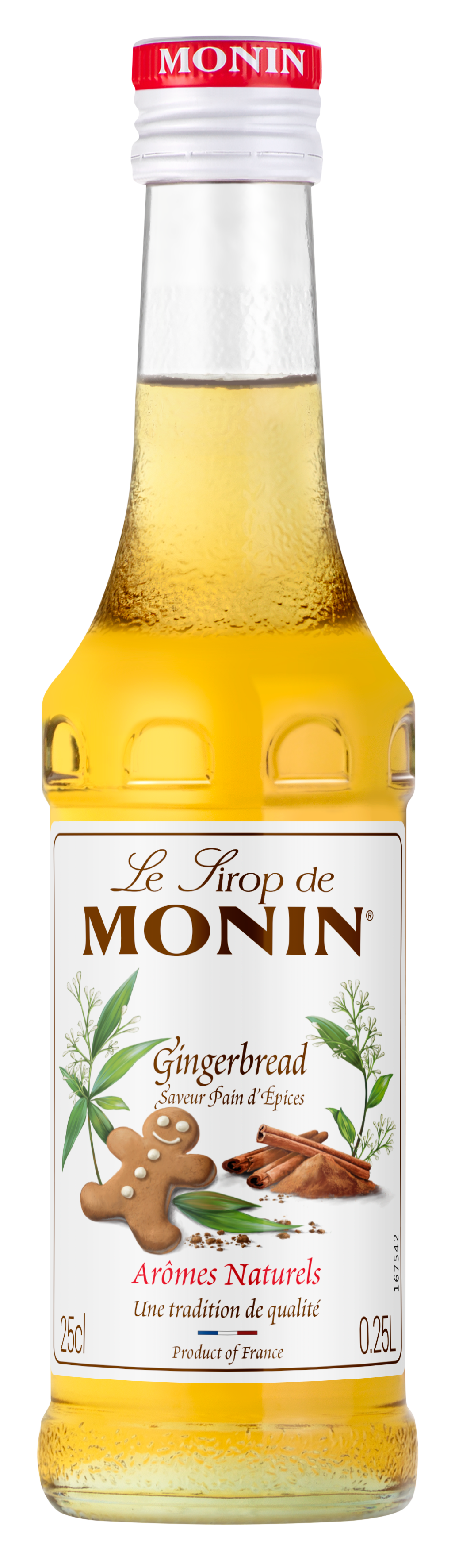 Sirop Saveur Pain d'Épices 25 cl - Monin France