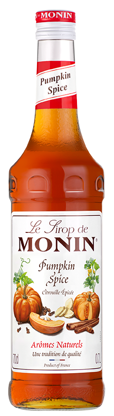 Sirop de Citrouille Saveur Epicée - Monin France
