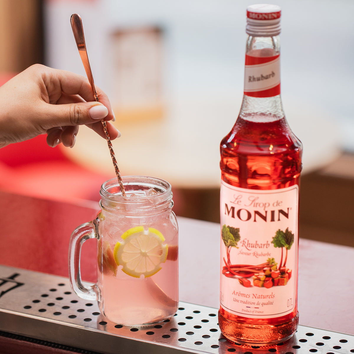 Limonade Rhubarbe - Monin France
