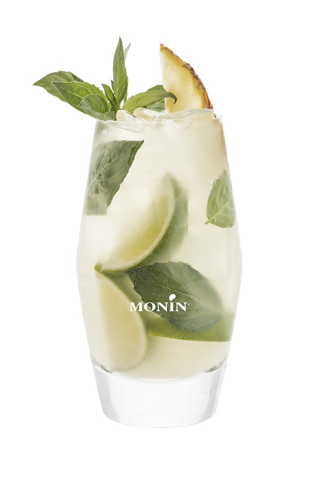 Soda Ananas Basilic - Monin France