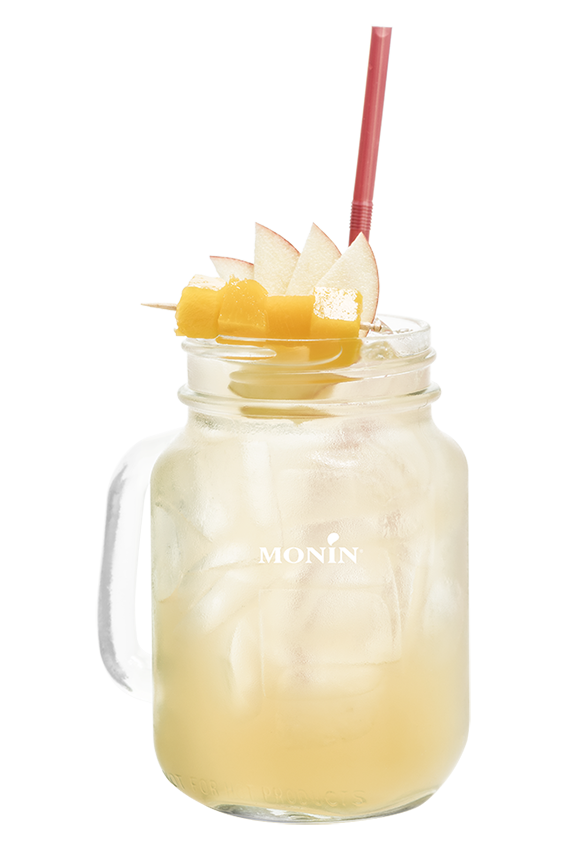 Soda Pêche Blanche Pomme - Monin France