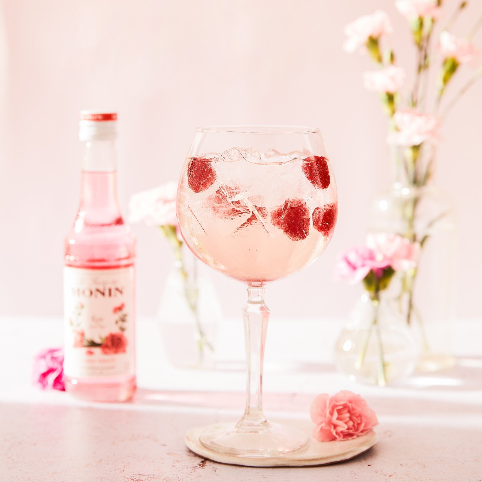 Soda Rose Framboise - Monin France