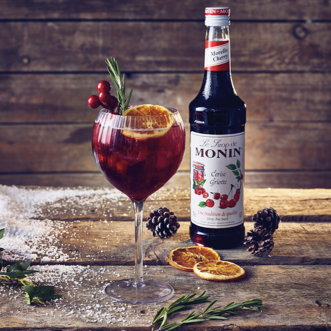 Spritz Cerise Griotte + bouteille - Monin France